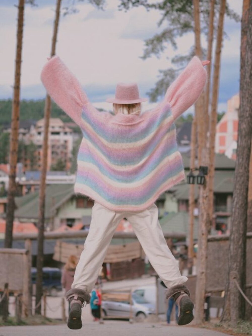 Maridruna Rainbow Cardigan